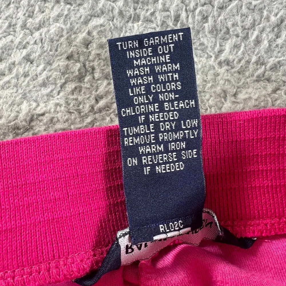 Ralph Lauren Tracksuit Girls 9M Pink Velour Zip Hoodie and Pants Set Vintage NWT
